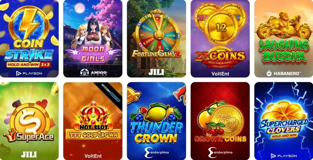 Glory Casino স্লট